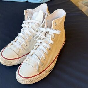 High-Top Canvas Sneakers